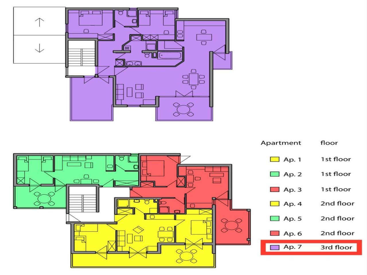 Beach Penthouse Diamond 奥米什 客房 照片