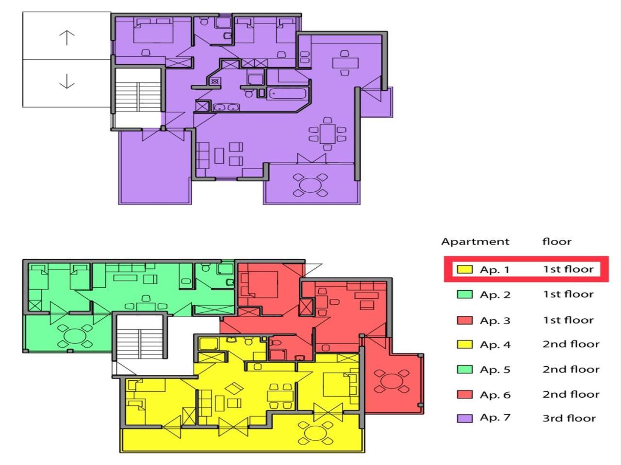 Beach Penthouse Diamond 奥米什 客房 照片